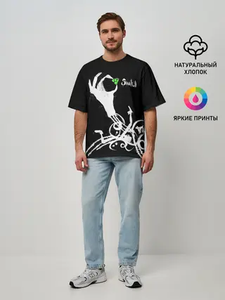 Мужская футболка оверсайз / Snatch