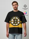 Мужская футболка оверсайз / BOSTON BRUINS NHL