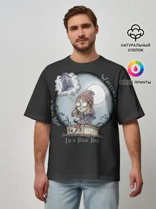 Мужская футболка оверсайз / DOCTOR WHO | ДОКТОР КТО