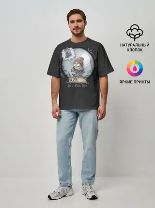 Мужская футболка оверсайз / DOCTOR WHO | ДОКТОР КТО