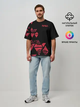 Мужская футболка оверсайз / NASA