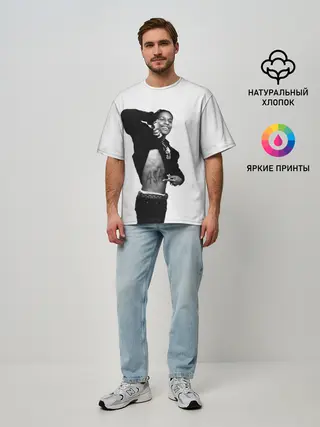 Мужская футболка оверсайз / A$AP ROCKY