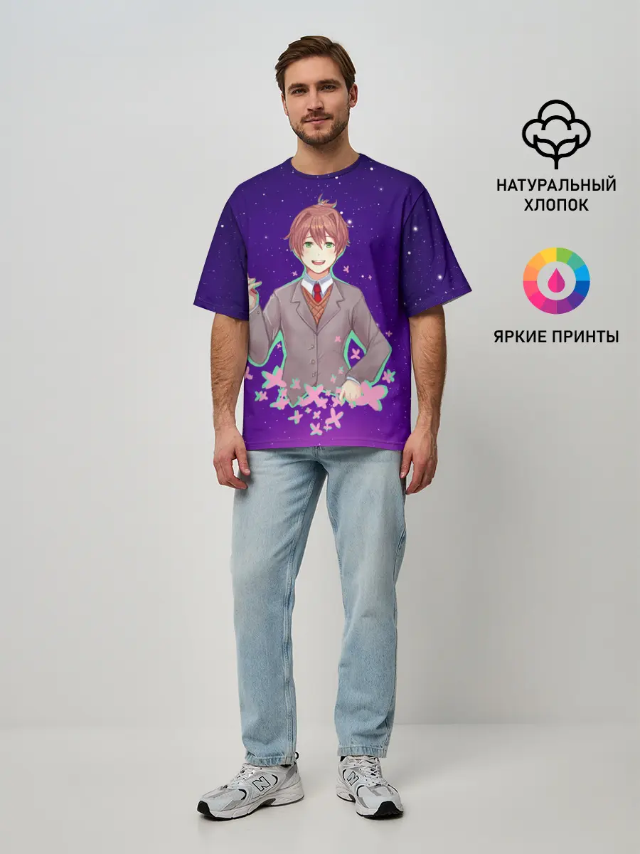 Мужская футболка оверсайз / Protagonist