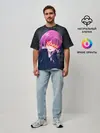 Мужская футболка оверсайз / Anime