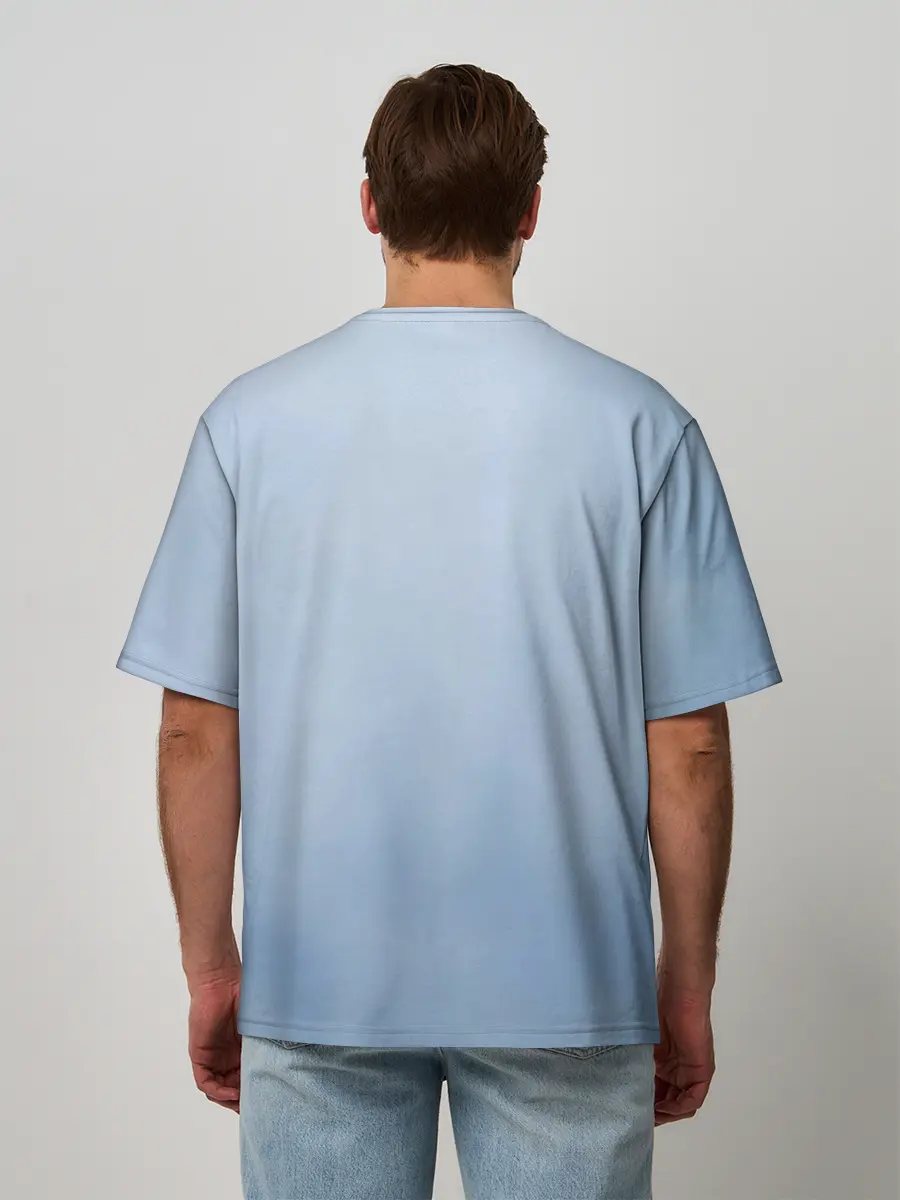 Мужская футболка оверсайз / Красивая Лана