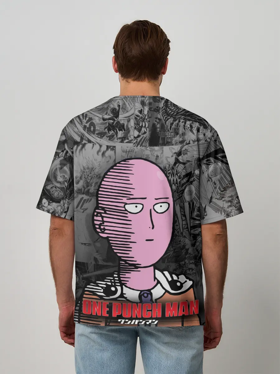 Мужская футболка оверсайз / I am okey