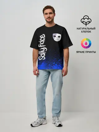 Мужская футболка оверсайз / Sally Face