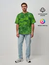 Мужская футболка оверсайз / Тропики
