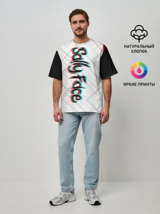 Мужская футболка оверсайз / SALLY FACE.