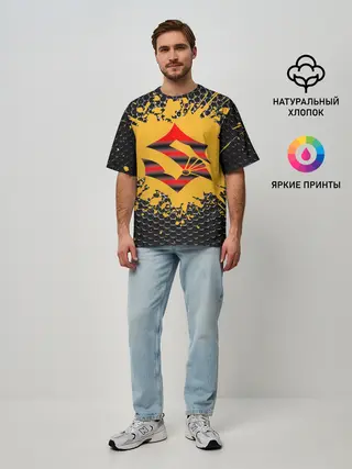 Мужская футболка оверсайз / Sabaton