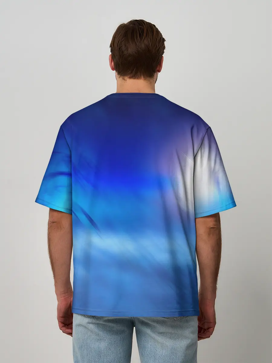 Мужская футболка оверсайз / WARFRAME