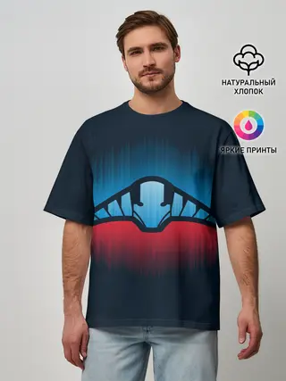 Мужская футболка оверсайз / Свен | Dota 2