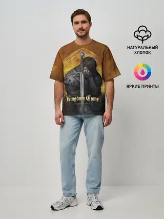 Мужская футболка оверсайз / Sad Henry