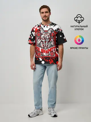 Мужская футболка оверсайз / Slipknot