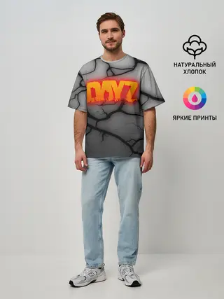 Мужская футболка оверсайз / DAYZ