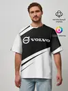 Мужская футболка оверсайз / VOLVO / Вольво
