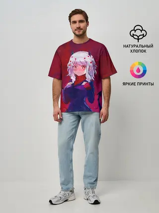 Мужская футболка оверсайз / Cute Modeus