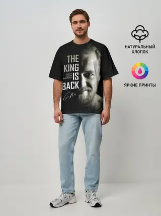 Мужская футболка оверсайз / Конор Макгрегор