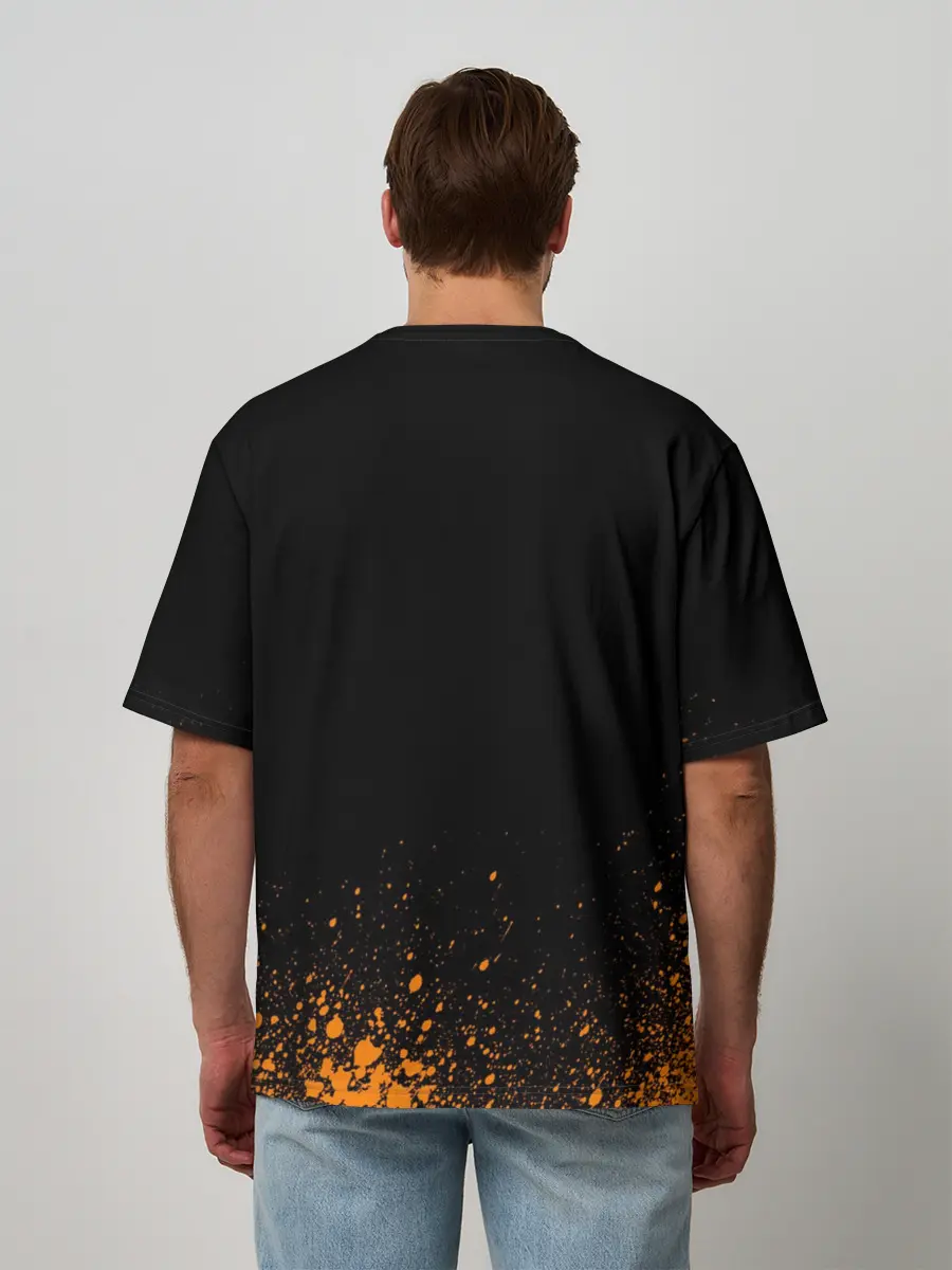 Мужская футболка оверсайз / HALF LIFE