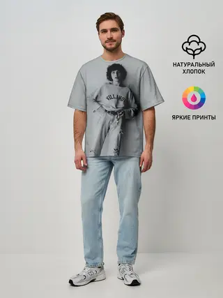 Мужская футболка оверсайз / finn wolfhard