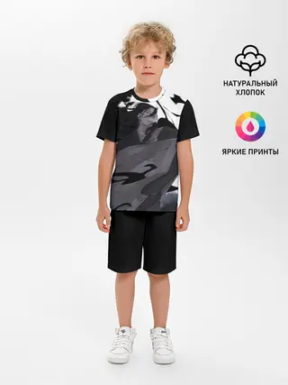 Детская пижама с шортами / Магическая Битва