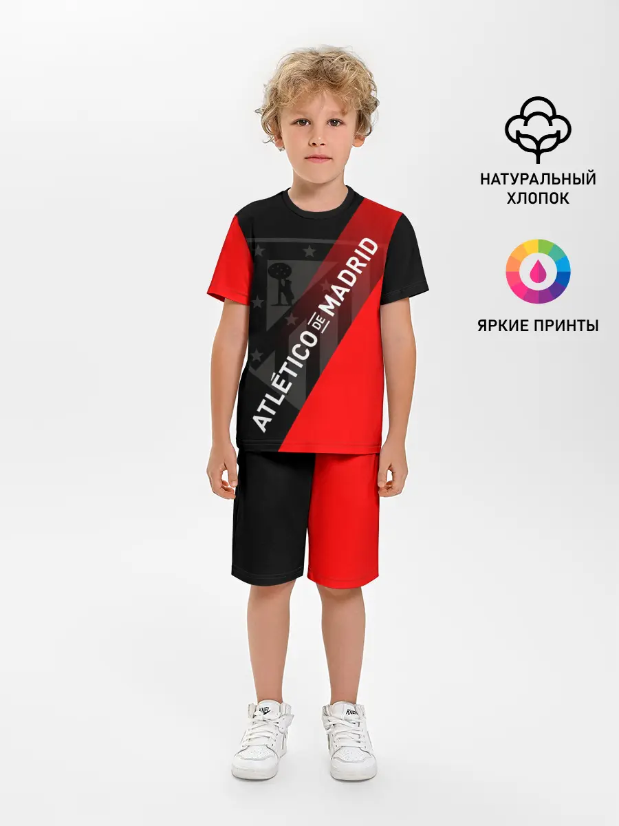 Детская пижама с шортами / АТЛЕТИКО МАДРИД / ATLETICO