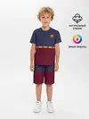 Детская пижама с шортами / FC Barcelona | Flag and team Logo