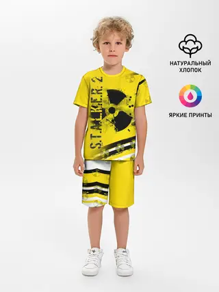 Детская пижама с шортами / S.T.A.L.K.E.R