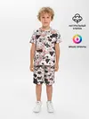Детская пижама с шортами / Коровы