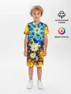 Детская пижама с шортами / ИЛЛЮЗИЯ ФРАКТАЛОВ
