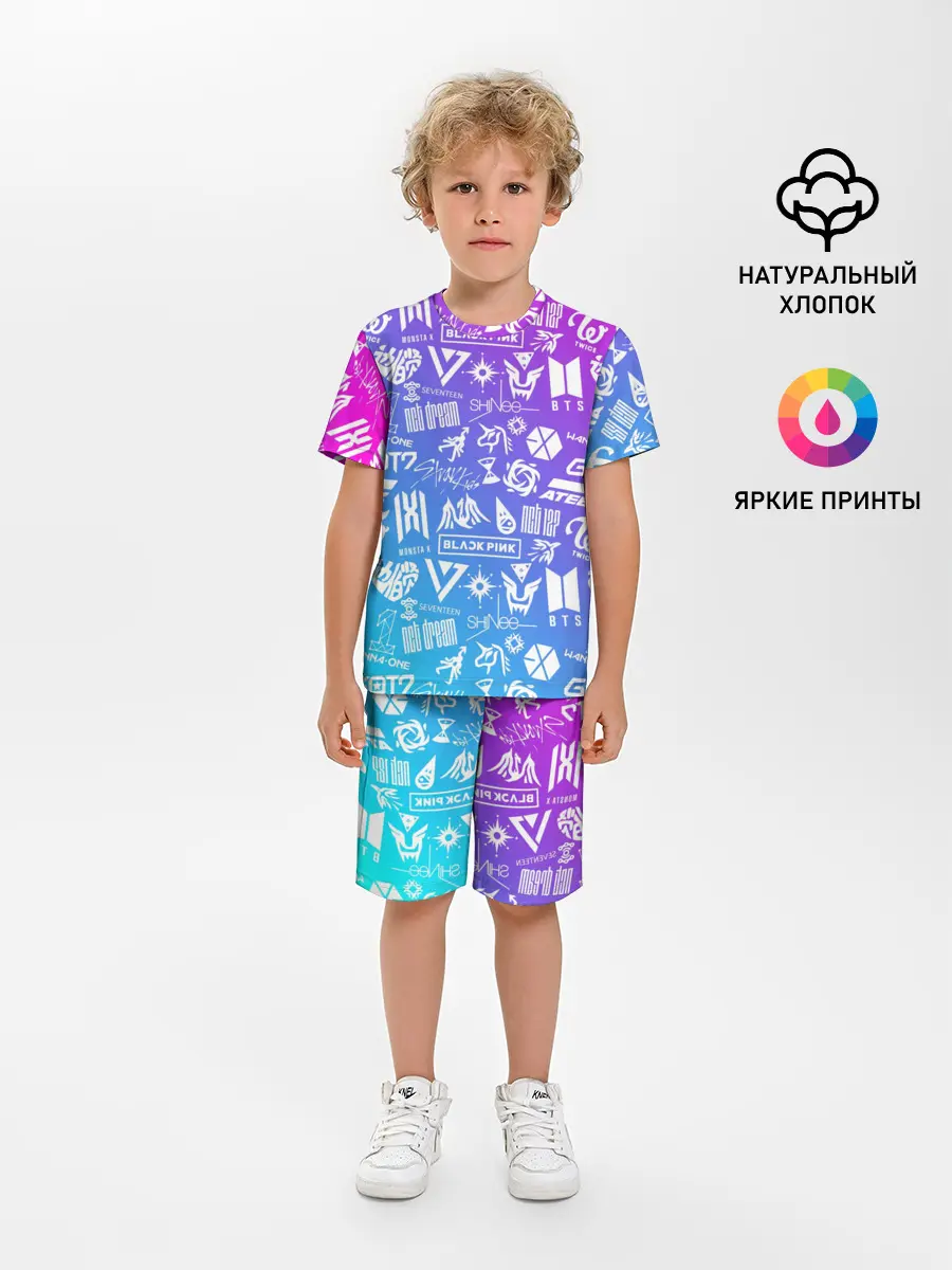 Детская пижама с шортами / K-POP | Лучшие Группы