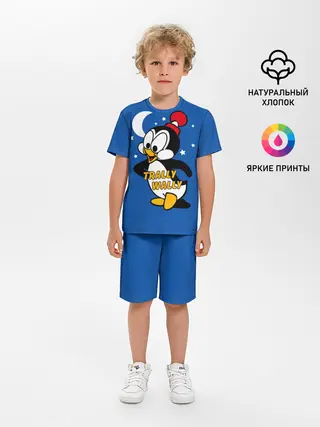 Детская пижама с шортами / Трали-Вали