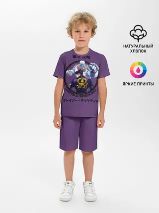 Детская пижама с шортами / Приключения ДжоДжо