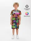 Детская пижама с шортами / Джоджо комикс