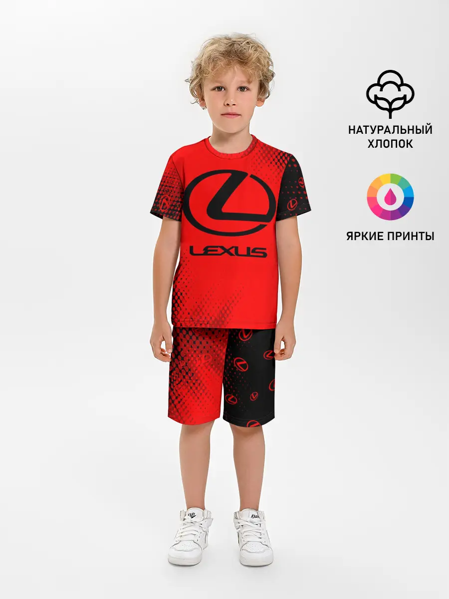 Детская пижама с шортами / LEXUS / ЛЕКСУС