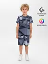 Детская пижама с шортами / Metalic geometry