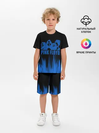 Детская пижама с шортами / pink rloyd
