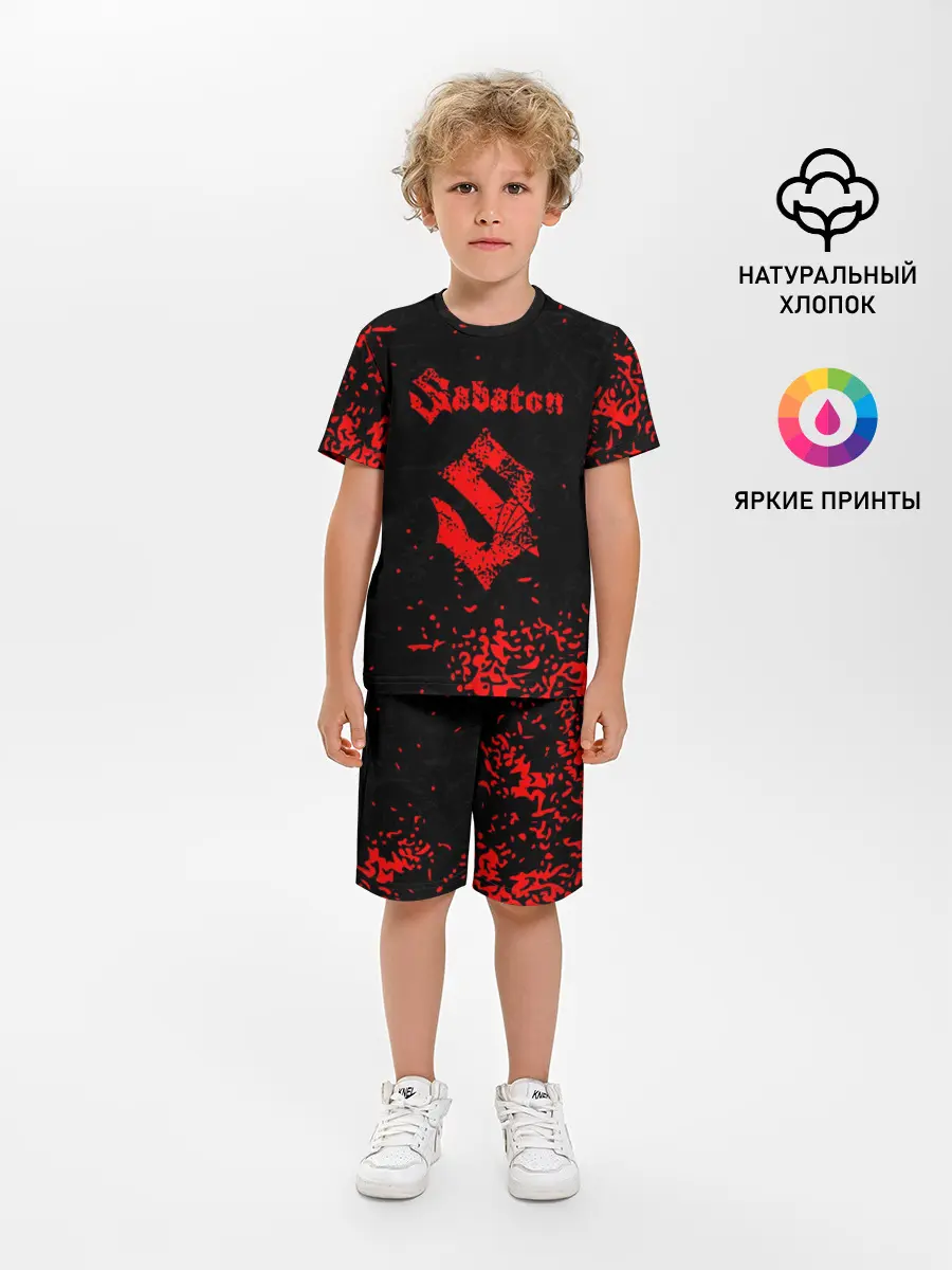 Детская пижама с шортами / SABATON