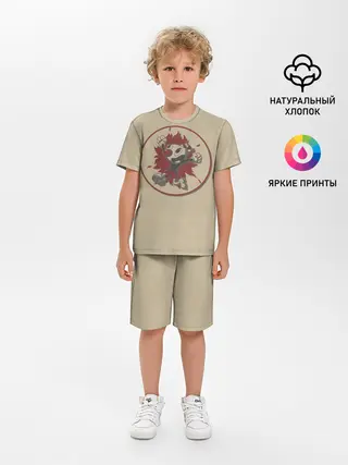 Детская пижама с шортами / Капхейд/caphead