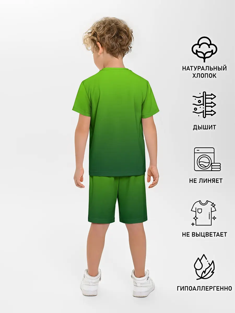 Детская пижама с шортами / земляной анимешный дракон