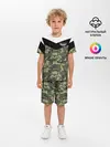 Детская пижама с шортами / Россия камуфляж