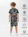 Детская пижама с шортами / СОВРЕМЕННЫЙ КАМУФЛЯЖ