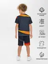 Детская пижама с шортами / Sport Dark style