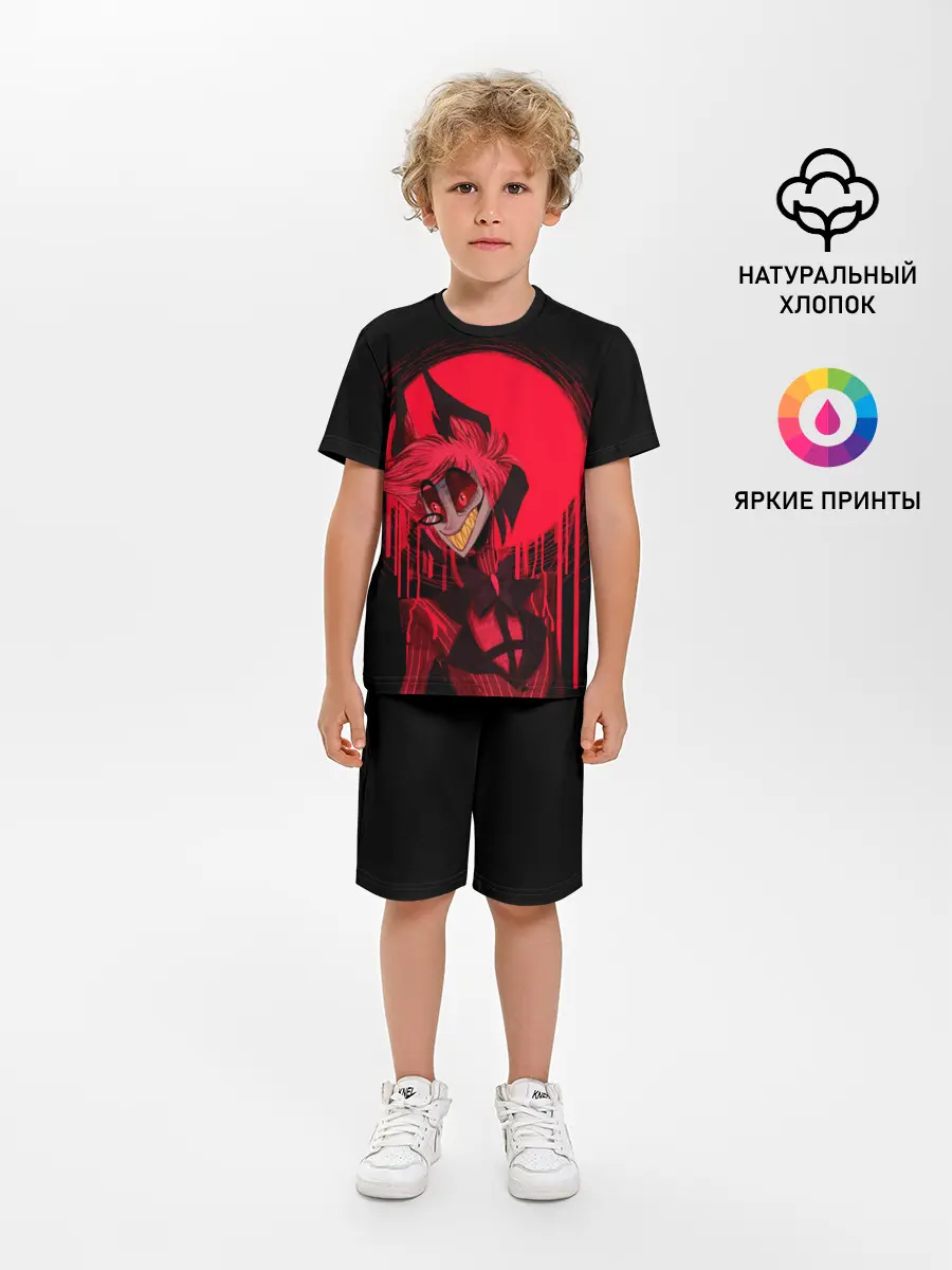 Детская пижама с шортами / Hazbin Hotel