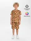 Детская пижама с шортами / Pizza