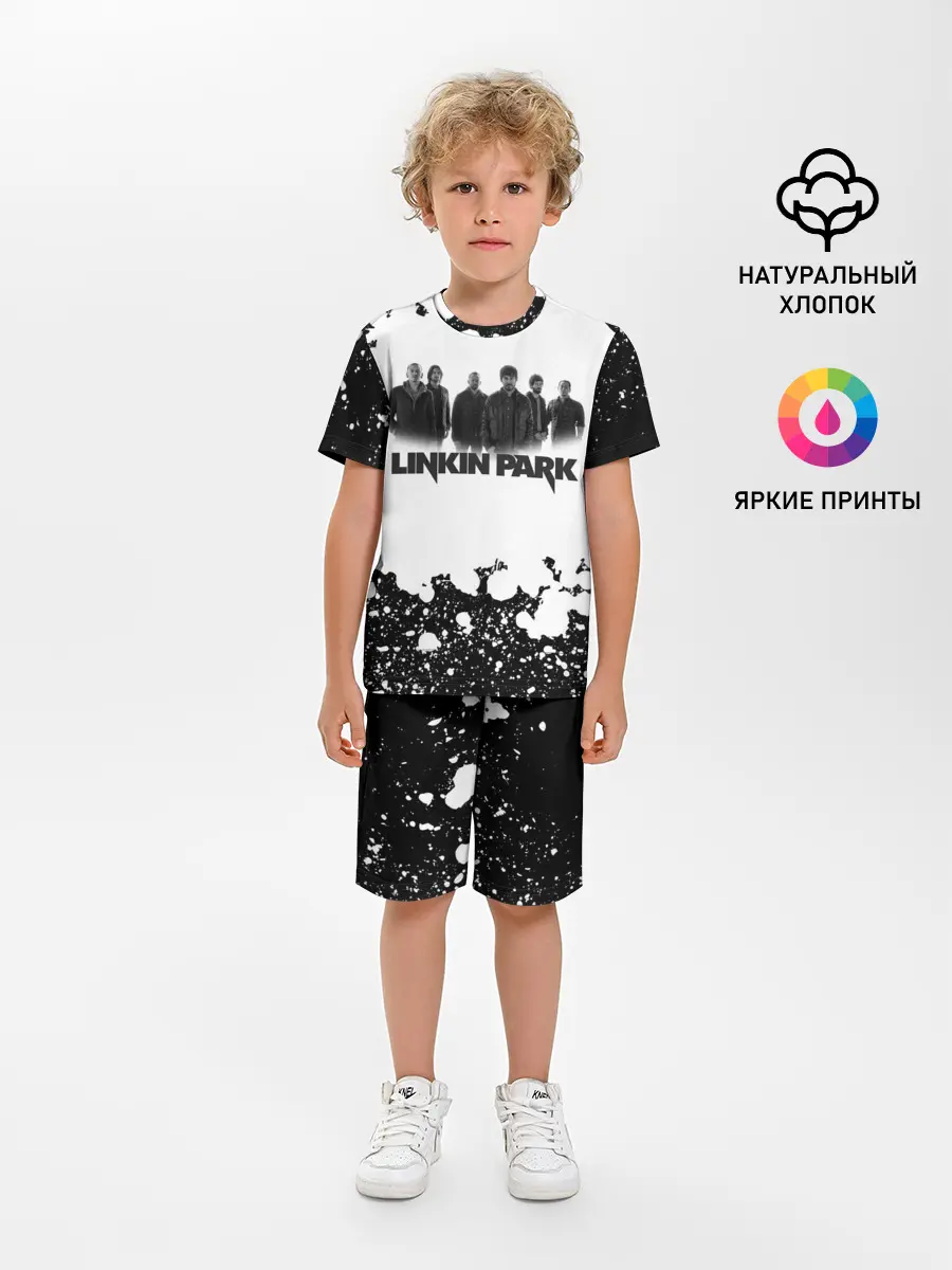 Детская пижама с шортами / LINKIN PARK