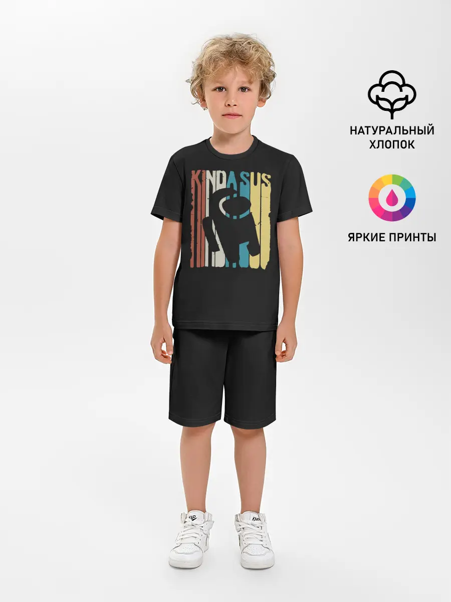 Детская пижама с шортами / AMONG US