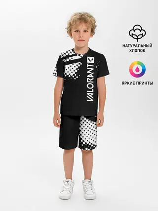 Детская пижама с шортами / Valorant