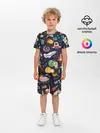 Детская пижама с шортами / Космос