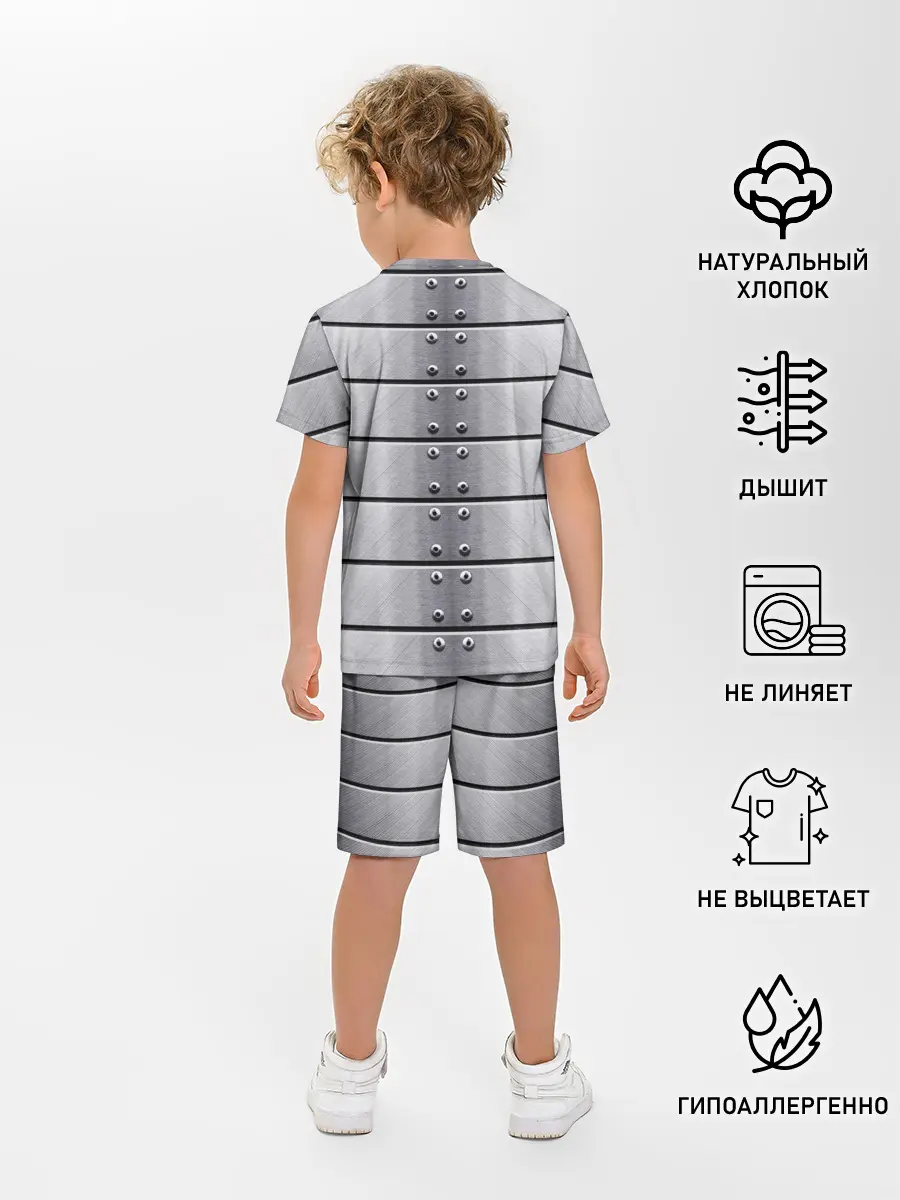Детская пижама с шортами / Metal Armor